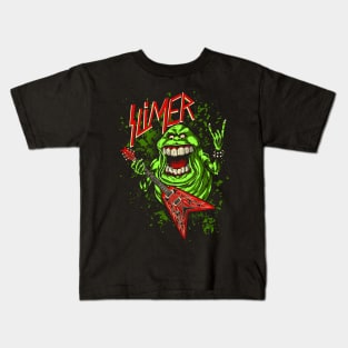 SLIMER THRASHIN' MAD Kids T-Shirt